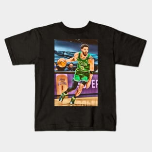 Jayson Tatum HD 2 Kids T-Shirt